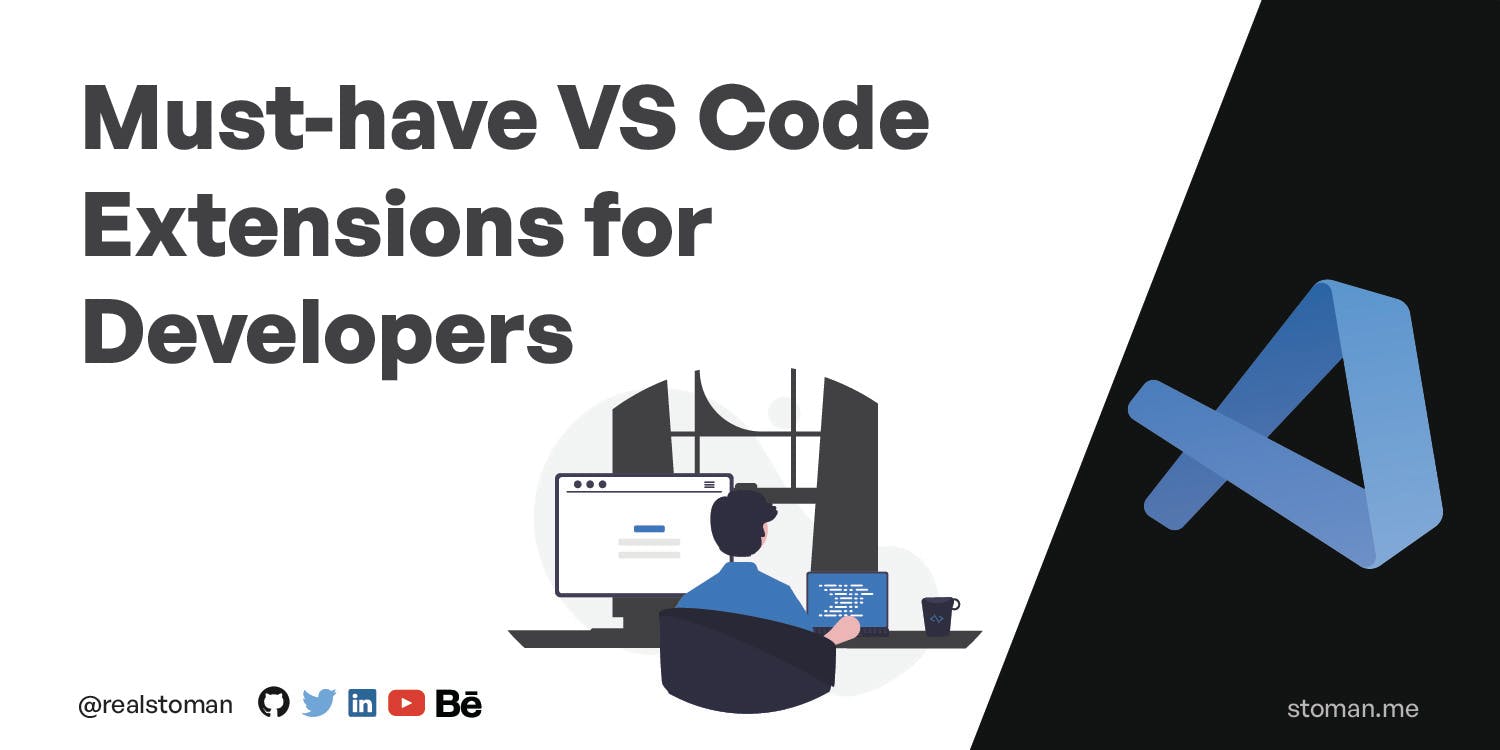 VS Code Extensions I Use - Banner Image